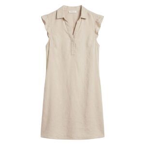 BeachLunchLounge Linen Sleeveless Shirtdress Size S